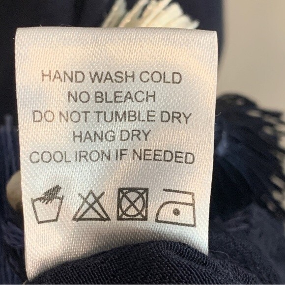 Tularosa Navy Tallulah Tassle Dress - Picture 6 of 9